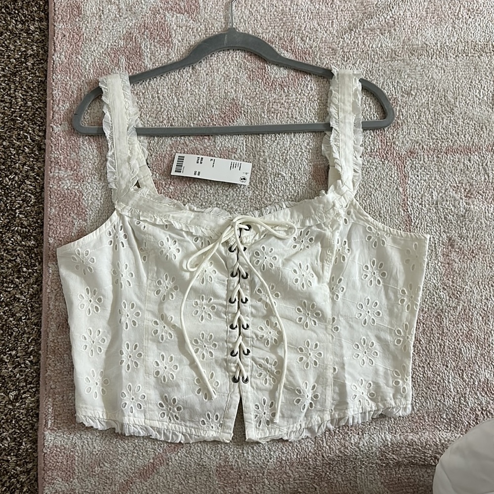 NWT white urban outfitters top